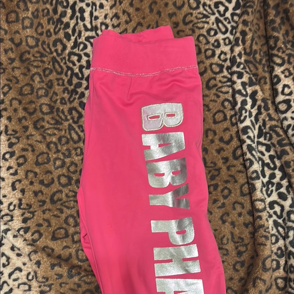 BABY PHAT pink joggers